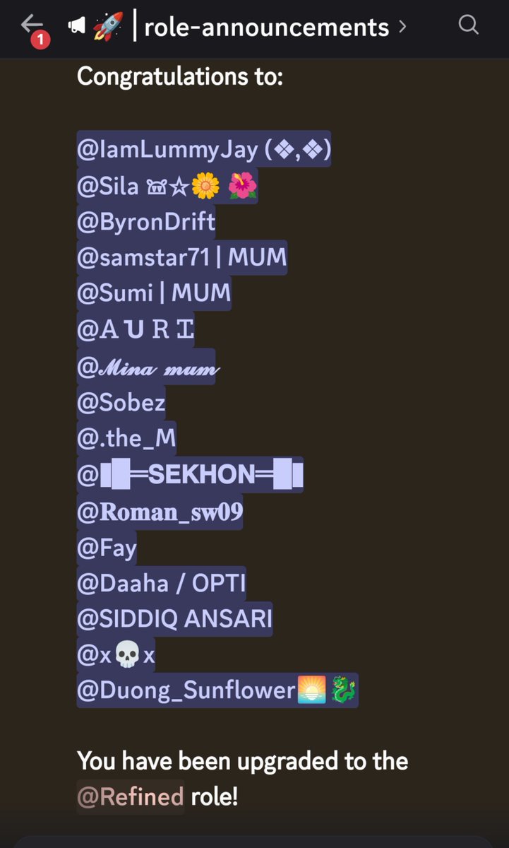 Daahap2c's tweet photo. I’m really happy to receive the Refined role 🫶
Thank you to everyone who supported guided and encouraged me along the way.

Really appreciate the love and support. 💙

Grateful to be part of this community.
@get_optimum @cryptooflashh @blockchainjeff https://t.co/Dx1XE6Ci00