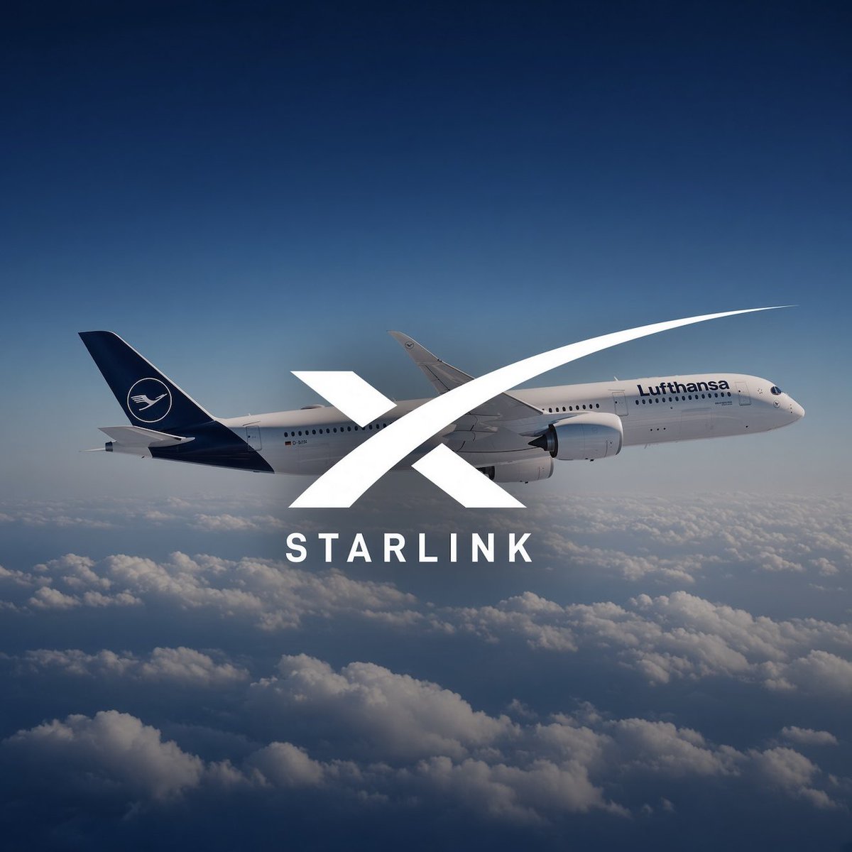 spacemom_tx's tweet photo. The first Starlink-equipped Lufthansa Airbus A320neo will enter service on August 19. https://t.co/QXxtftsCKM