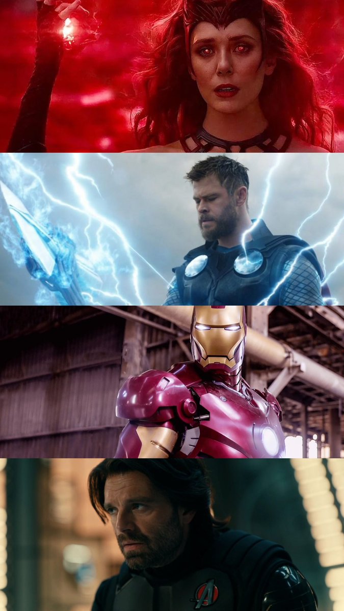 FilmUpdates's tweet photo. Chris Evans names his ideal Avengers team:

• The Scarlet Witch
• Thor
• Iron Man
• The Winter Soldier https://t.co/l3zAUA3rMq