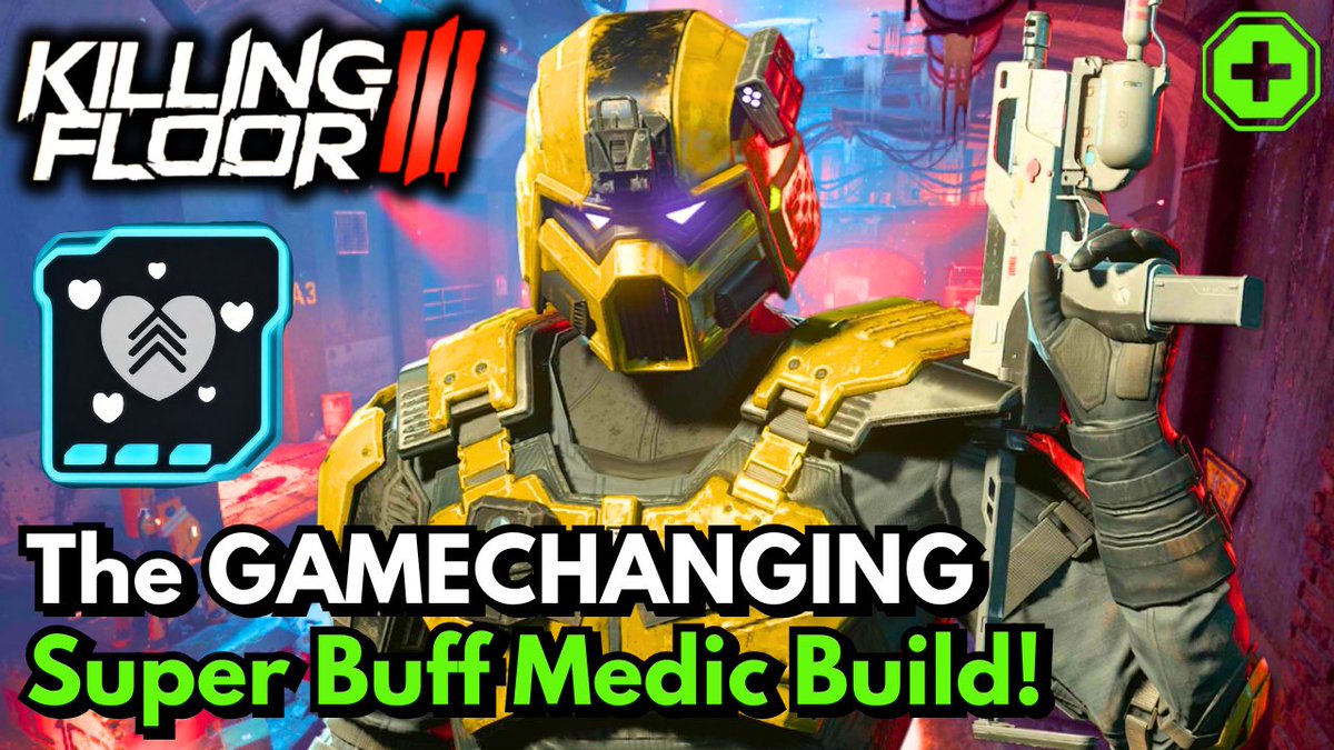 Chibbius's tweet photo. Try This SUPER BUFF MEDIC BUILD If You Want To Be The ULTIMATE SUPPORT On Killing Floor 3.. - https://t.co/mjOSNXCjMJ https://t.co/LWdfXMGuPG