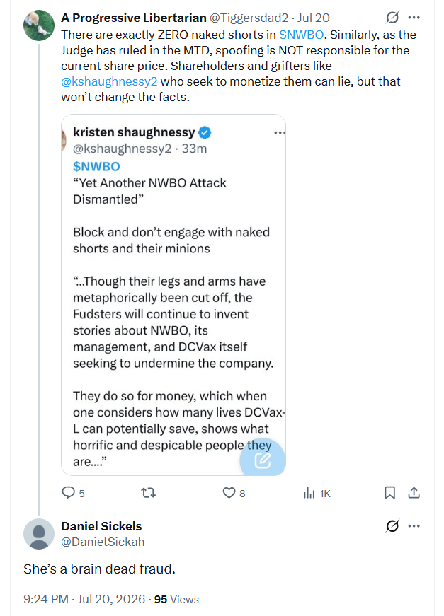 FlyEaglesFly529's tweet photo. Dirty Doug Cifu, we all know youre hiding behind your burner @DanielSickah
My Q is this, we know youre insecure about strong independent women like @kshaughnessy2 , are you also intimidated by Ann?
$MMTLP $MMAT $NWBO $AABB $GNS are all suing Virtu, perhaps thats the reason https://t.co/sSjvqb9cRn
