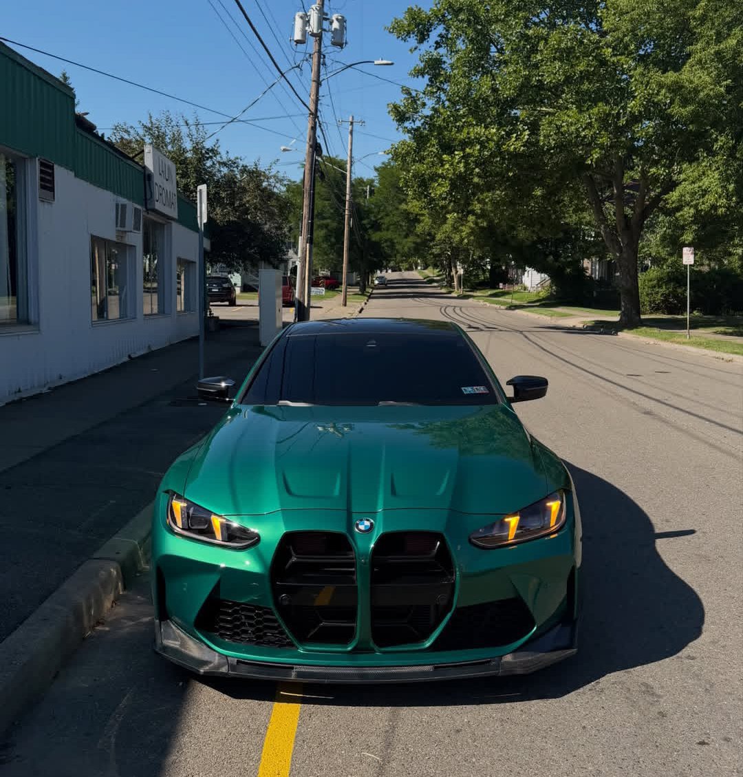 TurboVerse0's tweet photo. BMW M4 G82 💚 https://t.co/3u08hDi22y