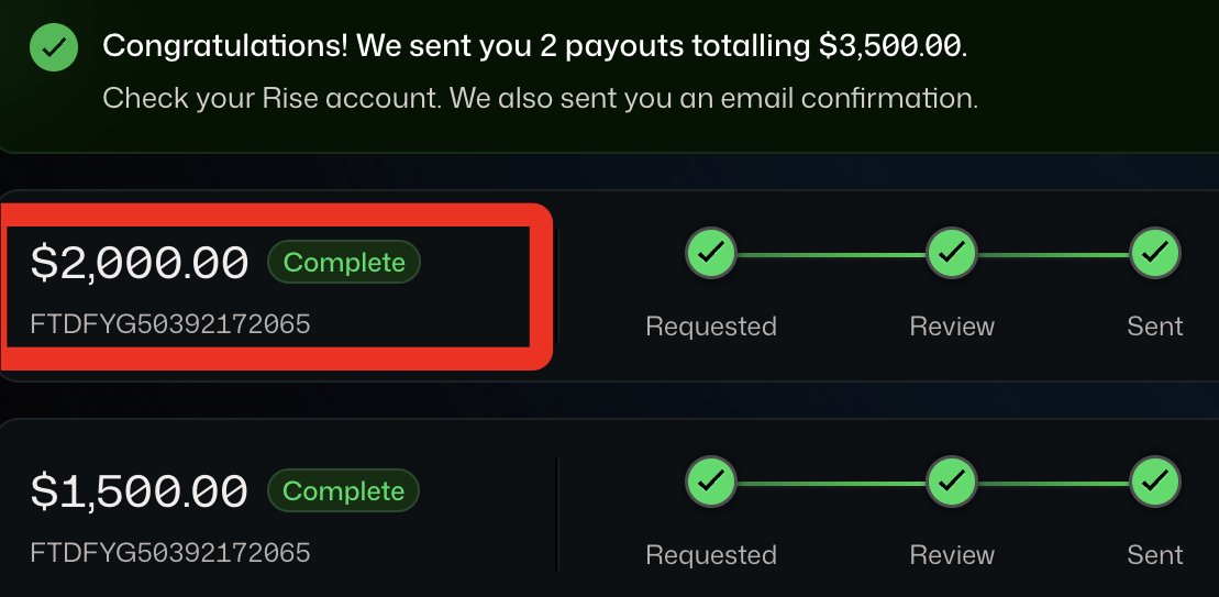 zerodayjay's tweet photo. Just getting started with Tradeify... payout 2 received... #propfirms #daytrading #futurestrading #tradeify #TradingStrategy https://t.co/sdMZX4hFm7