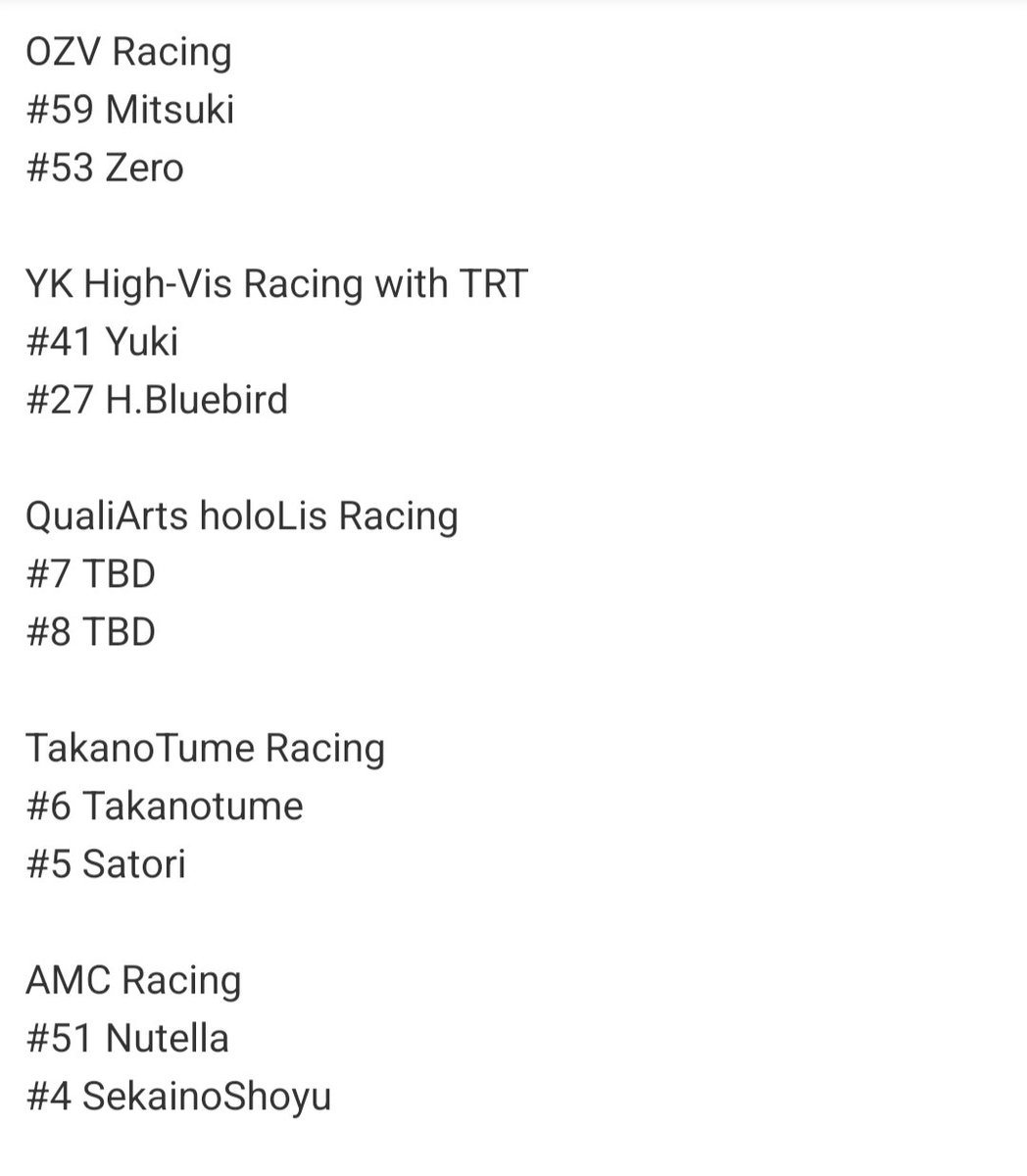 GSC_GT7's tweet photo. 定員に満たなかったため、シングルス部門のエントリーを追加します!
・エントリー期限は8/31
・定員は6名
また、チーム部門の方も引き続き募集しております!
定員に達した時点で募集終了となりますのであらかじめご了承ください。
エントリーお待ちしております!
#GSC_GT7 https://t.co/9SCzWMWnTI