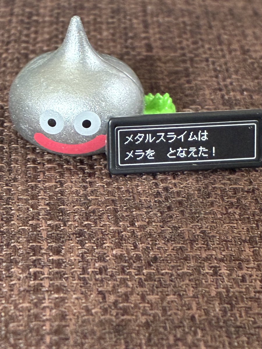 yukimaru_impact's tweet photo. メタルスライムがあらわれた。 https://t.co/WthKiGRchh