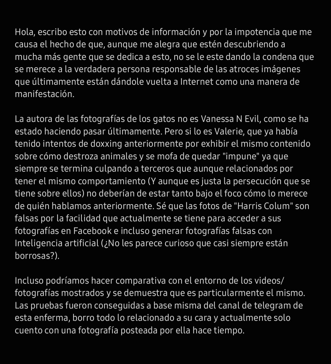 Daibaneao's tweet photo. @nekowiwii Hola, puedes difundir esto de igual manera por favor? Tengo pruebas si es lo que necesitas solo me preocupa que se me comprometa por esto. https://t.co/bg29q6qI8T