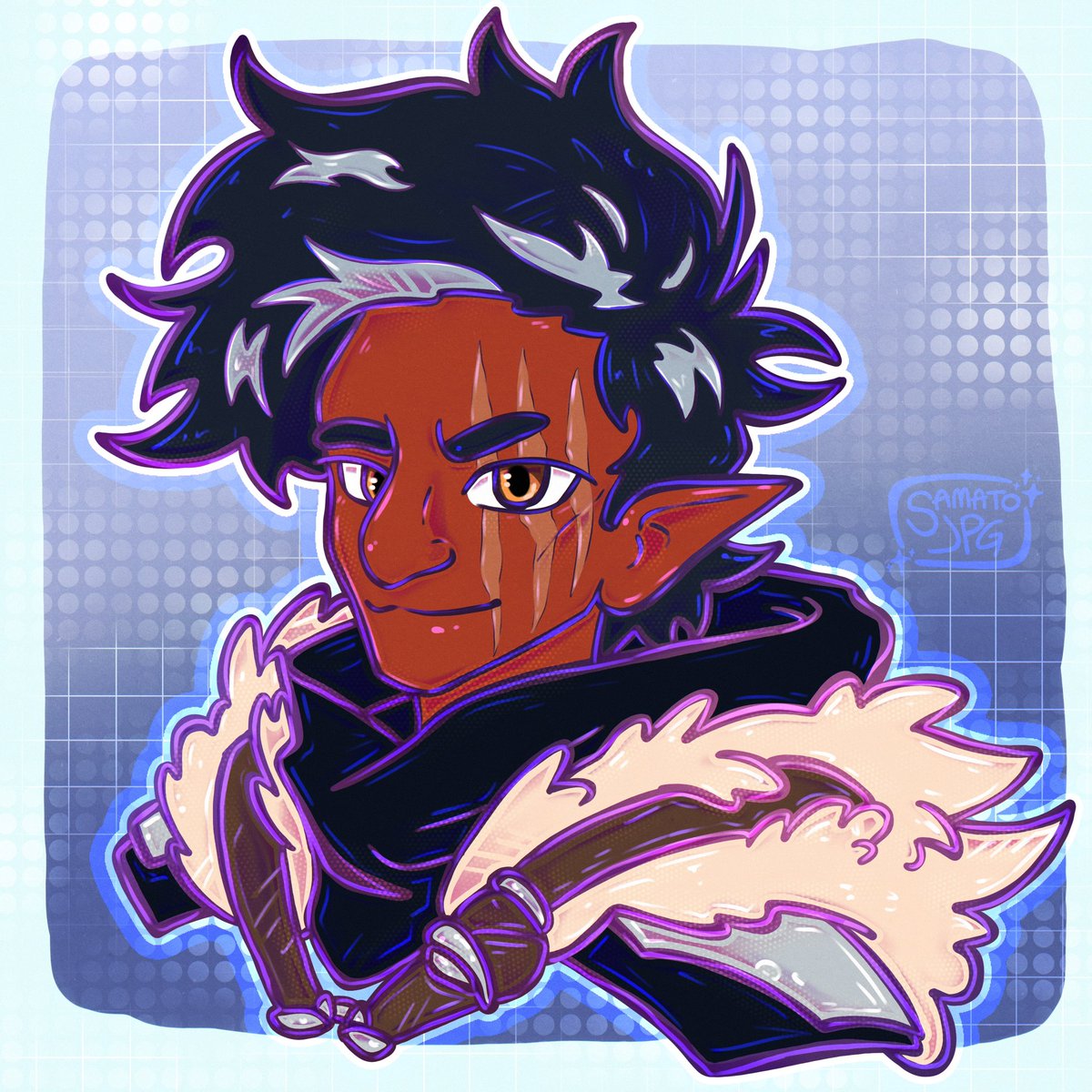 Samatojpg's tweet photo. Big C🌙mm batch for @/ScounGoomi !! 
Thank you so so much my friend! 😭💜💜💜

(5th one bellow 🙇) https://t.co/MsAamu2CD9