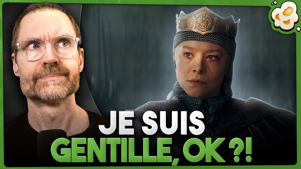 CapPopcorn's tweet photo. Une galère pour sortir la vidéo ? Pas du tout. Plusieurs galères ! Un magicien n'arrivant jamais en retard, est-ce vraiment important ? #HouseoftheDragon S3 épisode final, l'analyse + bilan de saison est en ligne :) https://t.co/sY8pvfP7Qt