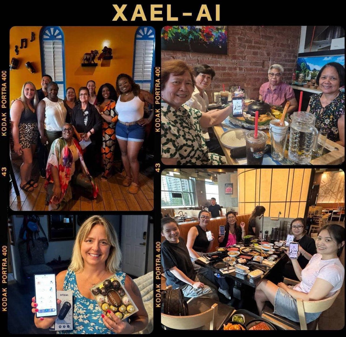 XAEL_AI's tweet photo. Friends from different backgrounds share their lives, exchange ideas, and listen to each other’s stories in a relaxed and enjoyable atmosphere. https://t.co/pLIci1e9bK