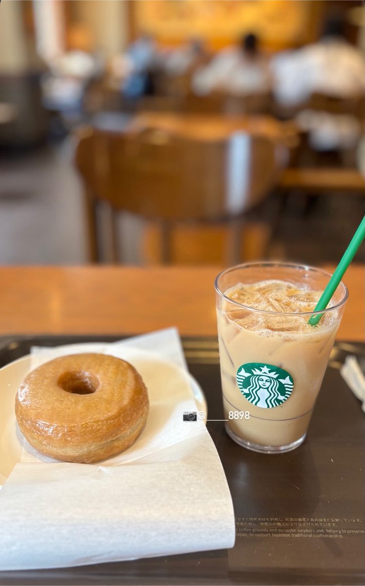 ____8898nd's tweet photo. 📍スターバックス Starbucks

ときどき無性に食べたくなるシュガードーナツ🍩

#8898_2026スイーツ https://t.co/vYxBWhOJ9R