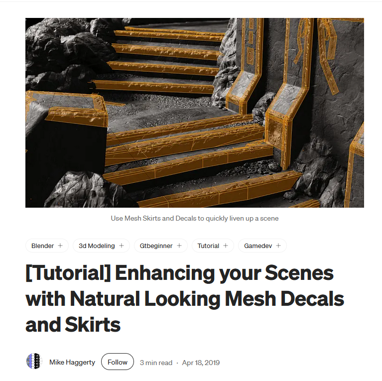 brittlehoellow's tweet photo. I played a bit of dark souls and saw some techniques for the environment art in that game that were similar to what ive seen in the HD GTA games and looking into it I learned about mesh decals and skirts https://t.co/wA9r2NWAJ6