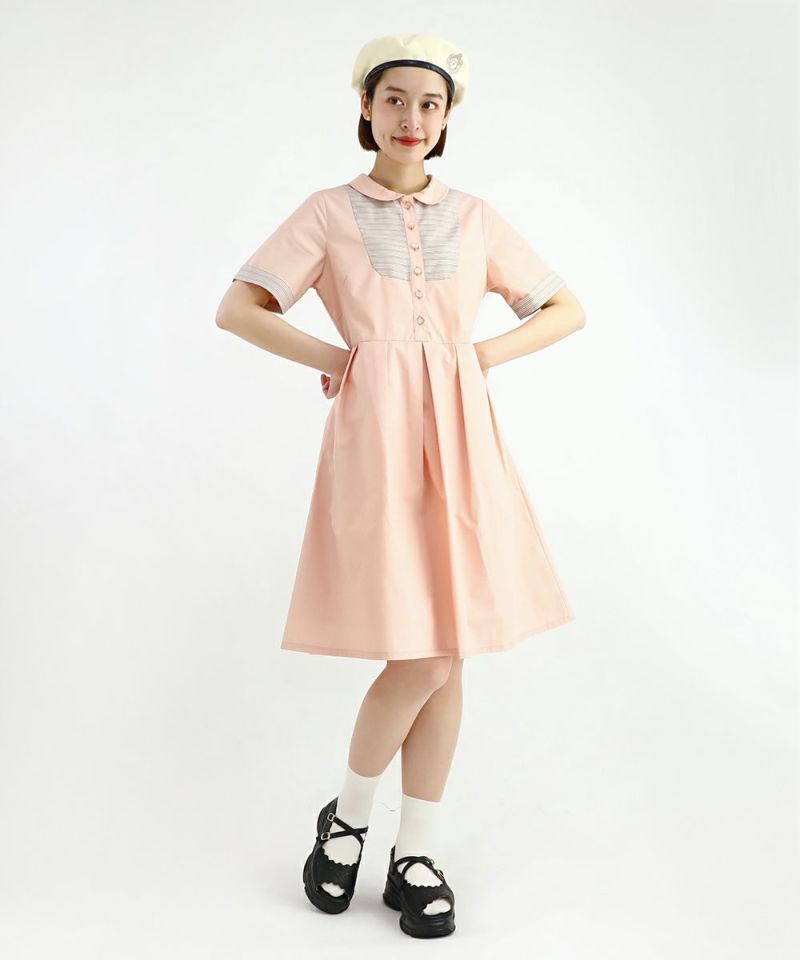 Fint_Outlet's tweet photo. ＼ いちごミルクカラー🍓 ／

【50%OFF】マルチボーダー切替シャツワンピース

一着でコーデが完成するとびきりレトロなワンピース。  
サラッとしたシャツ地で、夏も快適にお使いいただけます♪

▽商品はこちら
https://t.co/EztSFEMZrD https://t.co/giXtX8VbSv