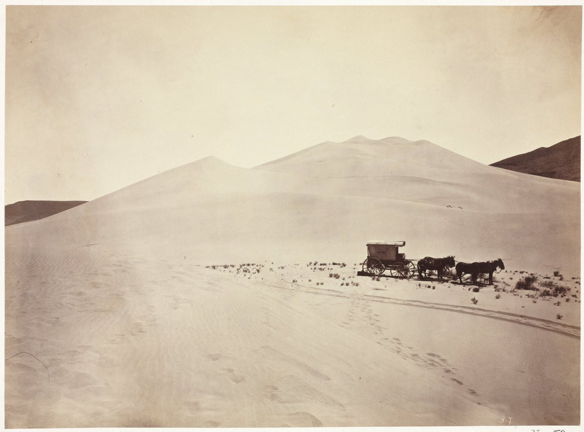 Dub__A's tweet photo. Photos of the American West by Timothy O’Sullivan during the geological surveys of the 40th Parallel and West of the 100th Meridian (1867-1872) https://t.co/erzEPAI50j