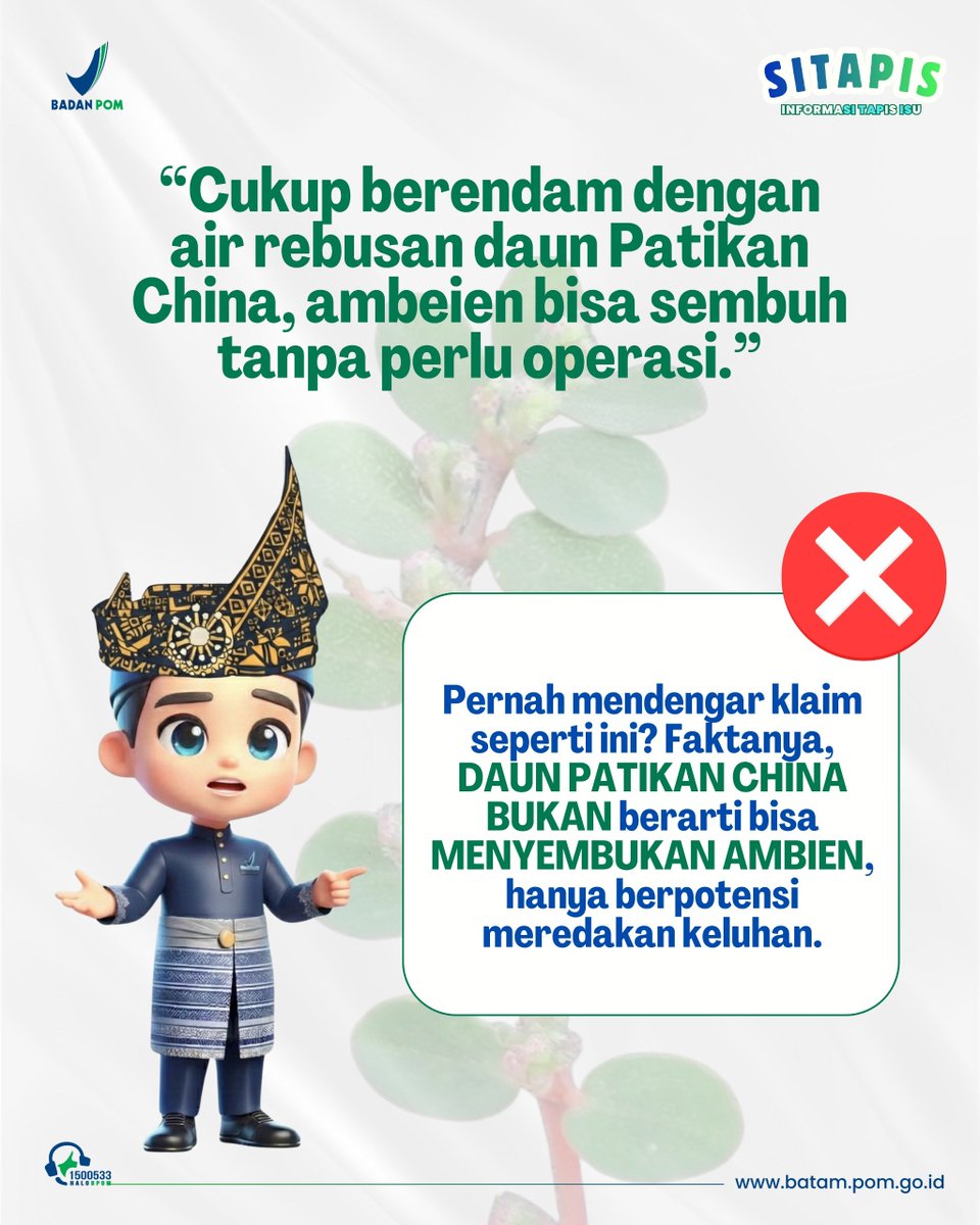 bpom_batam's tweet photo. Saring Sebelum Sharing! 👋✨

Di tengah derasnya arus informasi, tidak semua informasi yang beredar itu fakta, lho! Supaya kita terhindar dari hoaks dan salah paham, yuk biasakan untuk memverifikasi setiap kabar dan tingkatkan literasi digital https://t.co/PY6BJu5dDg
