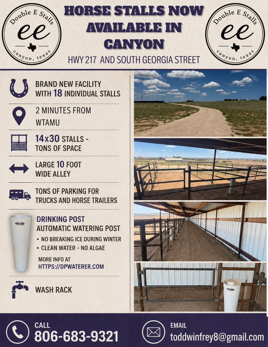 todd_winfrey's tweet photo. Horse stalls available. https://t.co/C2tclxjBGF