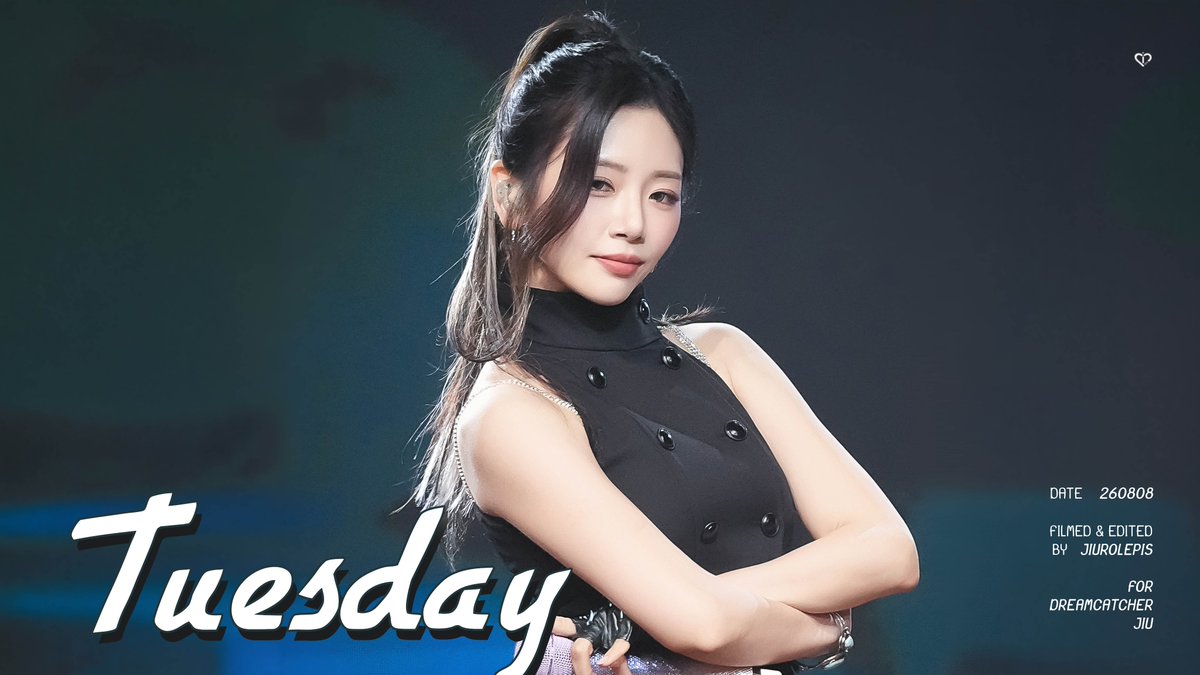 jiu_sua_94's tweet photo. 260808
FOR JIU
JIUROLEPIS   💕

▫️ Tuesday  ❤️‍🔥

🎥 4K  :  https://t.co/aLhpO5tevV

#지유 #유아유 #JIU #UAU
#드림캐쳐 #dreamcatcher https://t.co/jZwoYfepFz