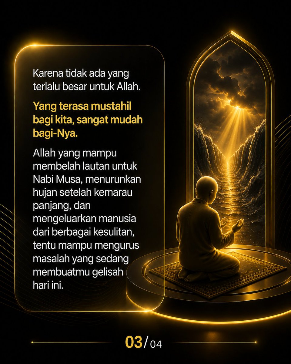 bimbingan_islam's tweet photo. Jangan hanya bercerita kepada manusia tentang masalahmu. Ceritalah juga kepada Allah dalam sujud-sujudmu. Mintalah dunia yang baik, akhirat yang baik, hati yang baik, keluarga yang baik, dan kehidupan yang diberkahi. https://t.co/RiDd8owAq9
