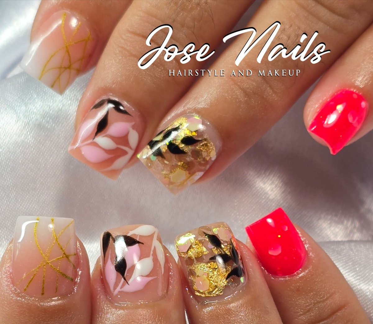 JESPADA's tweet photo. #anaranjado #cover #blanco de #tones 
#gellinear #BUMBLEBEE 
#topgel de TT Nails Studio 
#josenailshairstyleandmakeup 
#nailsalon #nailtechnique #nailsboricua #nailsfashionnails #naileducation https://t.co/EjCKXb4QTX