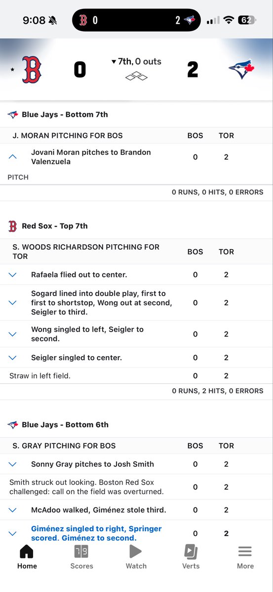BeantownChris's tweet photo. @NESN Even https://t.co/y9BmxSZFpb scored that Sogard groundout as a double play. Clown show. https://t.co/gvlZdcZgLh