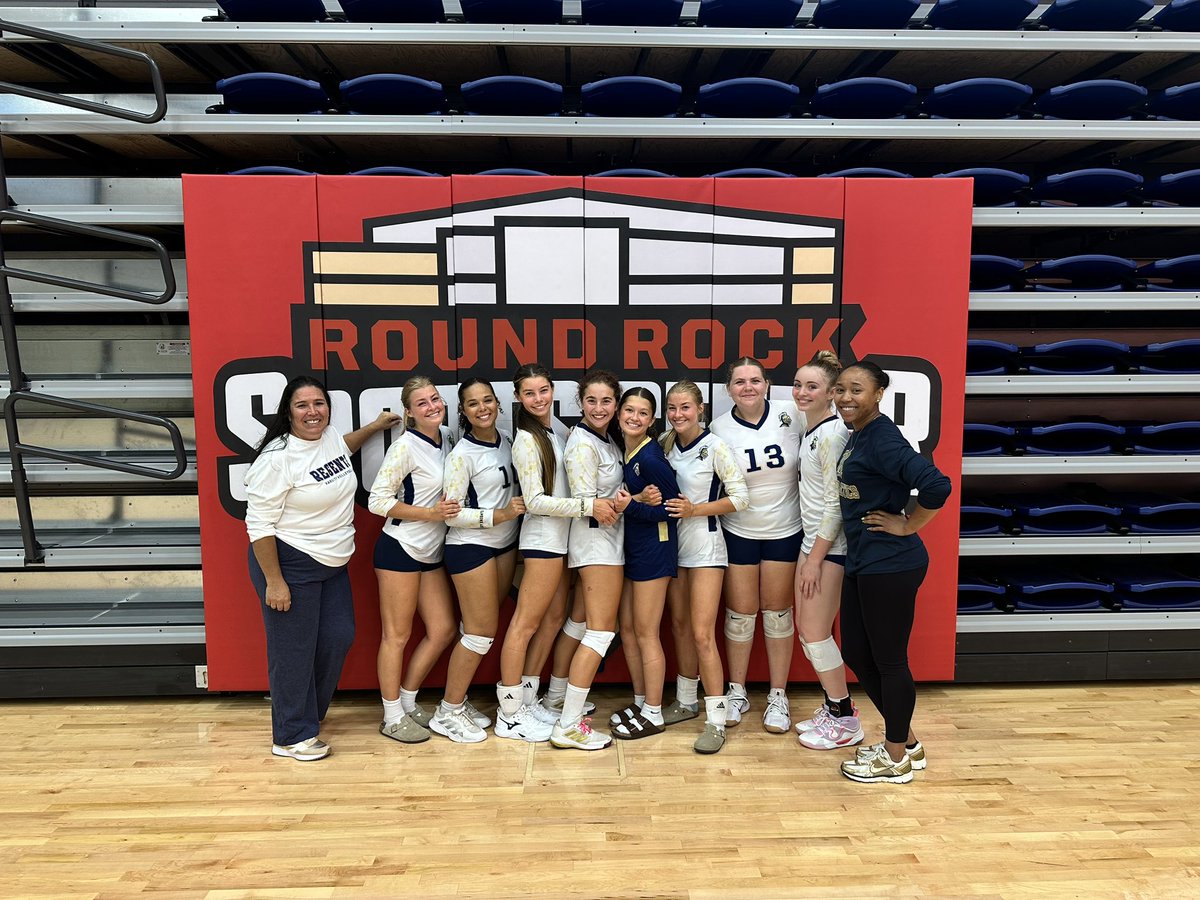 RSA_Athletics's tweet photo. Road warriors!🏐 Lady Knights start the season with a CLEAN SWEEP over the Austin Royals! What a way to launch the season—way to go, teams! 🔥 #KnightsNation #Joy https://t.co/rnXvXnAu3t