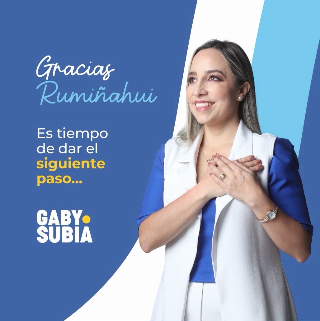 GabySubia's tweet photo. Gracias Rumiñahui 💙 https://t.co/r5NWRJ5POr