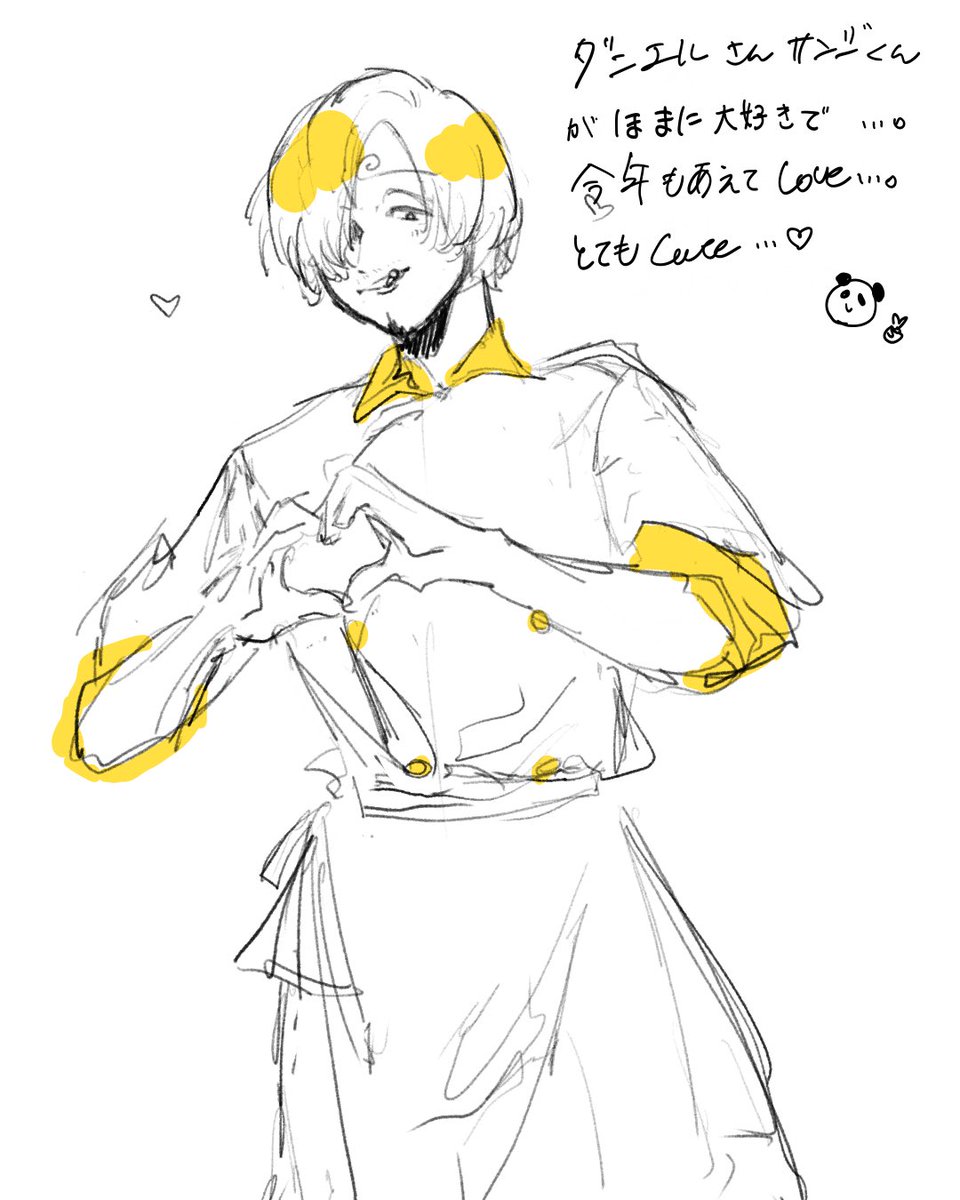 25_pan_chan's tweet photo. メロがりとめられないよー、、、
まだサンレスの絵描くよー。
#サンレス
#USJファン https://t.co/NrjNVeOspU