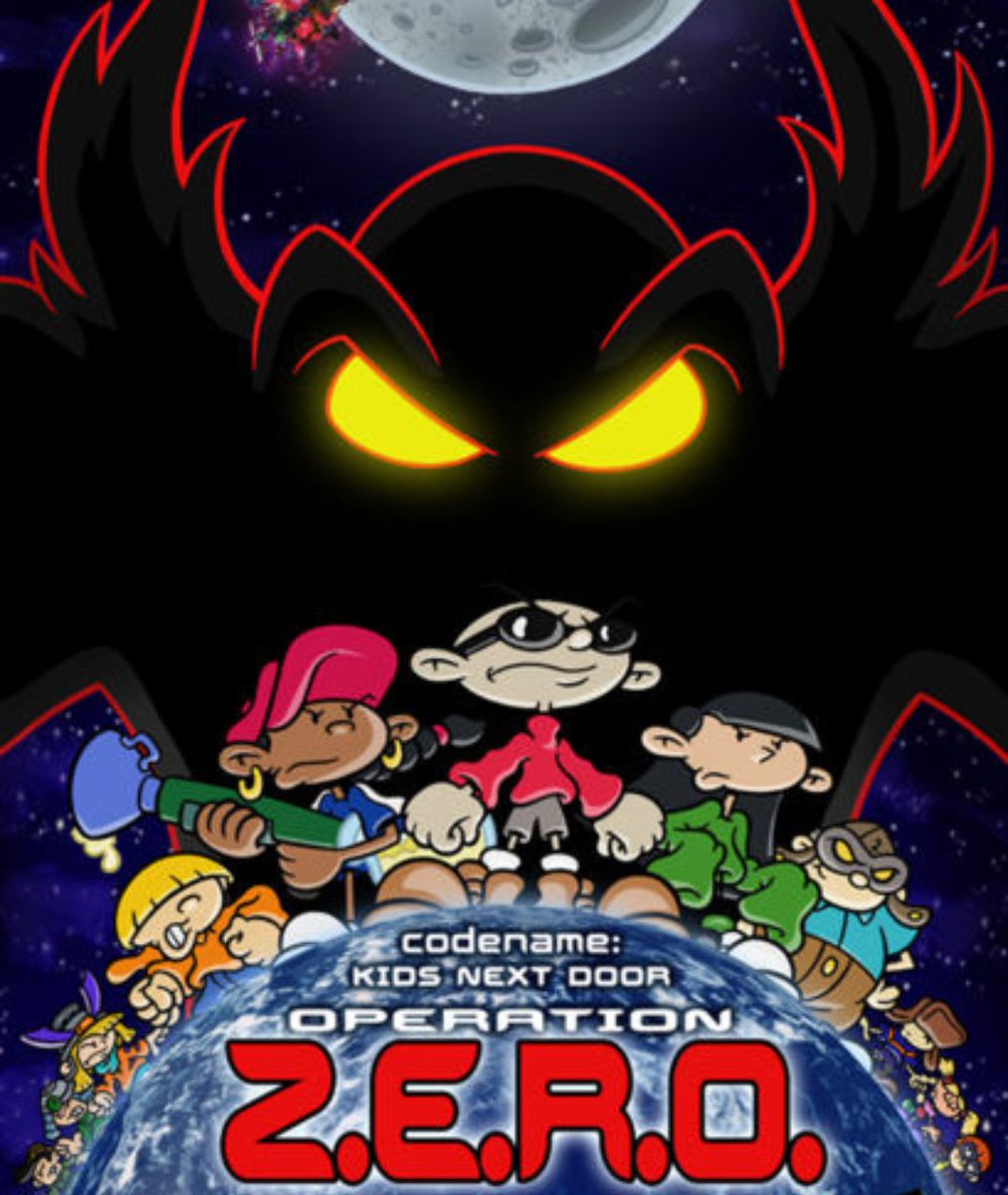 TheCartoonBase's tweet photo. 20 years ago today, ‘Codename: Kids Next Door: Operation Z.E.R.O’ premiered on Cartoon Network. https://t.co/XNSdQDSZJz