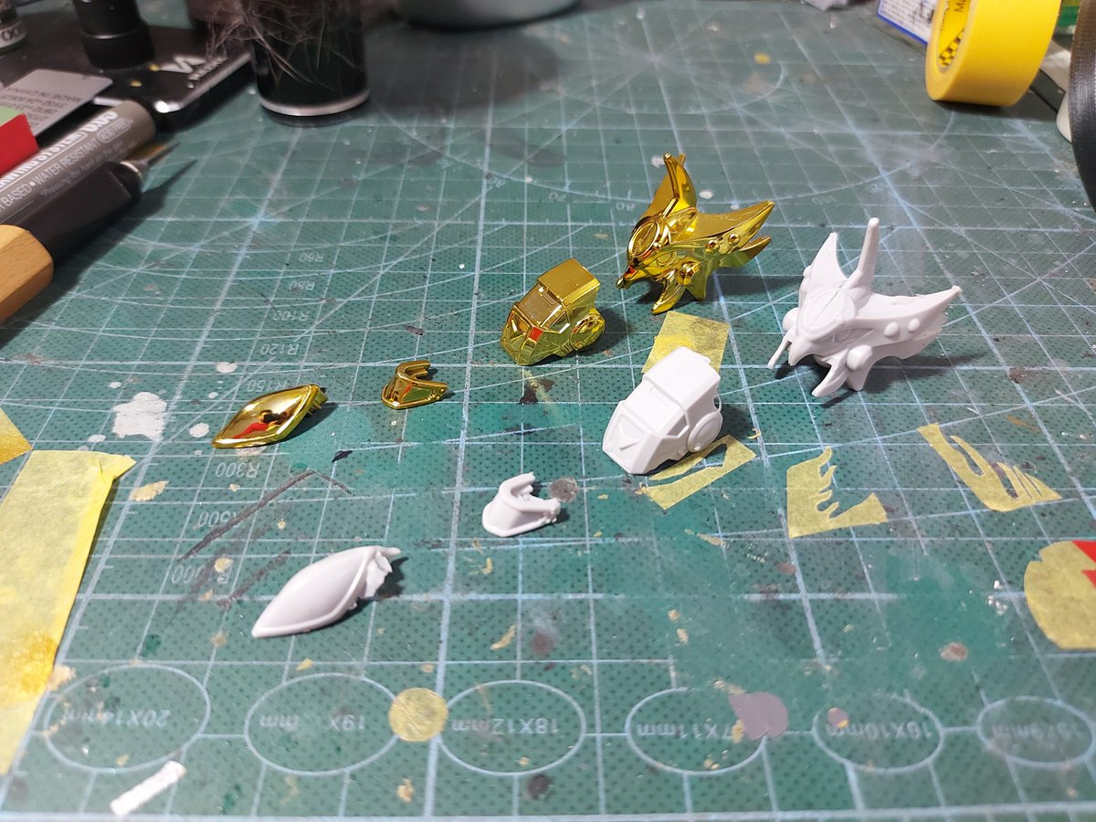 Dytaz4869's tweet photo. {Commission Project}
- Project: SD BB Legend - Victory Daishogun
- Status: Recast for painting.
- Instargram: dytaz2009
- Facebook: Dytaz4869

#bandainamco  #modelkit  #gunpla #sdbblg  #gunplabuilder  #gundam #Dytaz4869 #dytaz4869 #painting #Vietnam https://t.co/7dZq40LHag