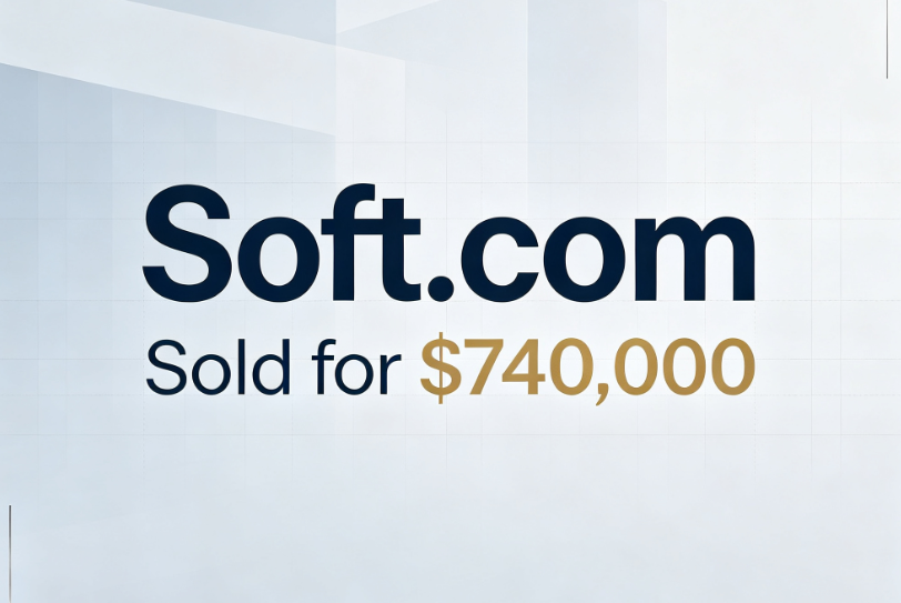 DomainNews24's tweet photo. Domain  Sold!
💰Soft. com sold for $740,000!
This domain name was registered in 1992 and is now registered with a Chinese registrar. https://t.co/L7ssKYSRhJ