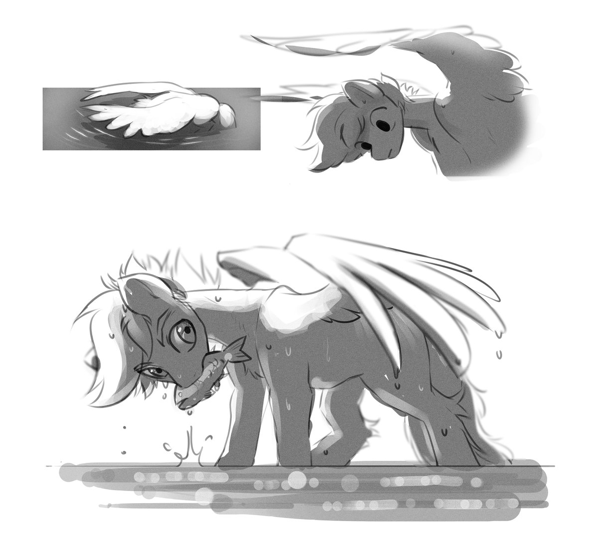 viralcosmos's tweet photo. A Pegasus Spear Fishing

It takes patience.

#mlpfim #spearfishing  #kofimember #artwork #concept @Thefloofwatches https://t.co/bRDCy5h8ax