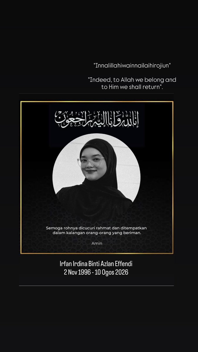 red_chuckish's tweet photo. to those who hv been with us since MYB2UTY times might know arwah efan @6olden9une 😔.. sama² sedekahkan Al-Fatihah. smg Allah SWT mengampuni dosa arwah, menerima amalan² nya &amp; menempatkan rohnya dlm klgn orang beriman.. you'll be missed efan 🤍🥺 https://t.co/thhw4DJuCr