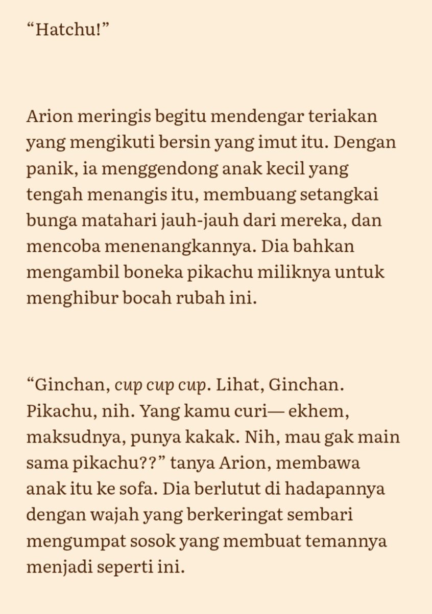 harsav3y's tweet photo. [Sunflower]

❀ a SeFurDen narration 
❀ TW : slight angst, mention of blood
❀ fluff

– Siapa yang mengira bahwa setangkai bunga matahari bisa seperti ini? –

#Ginspired #Storyon #HarrisCaine https://t.co/TzPCRIEl5O