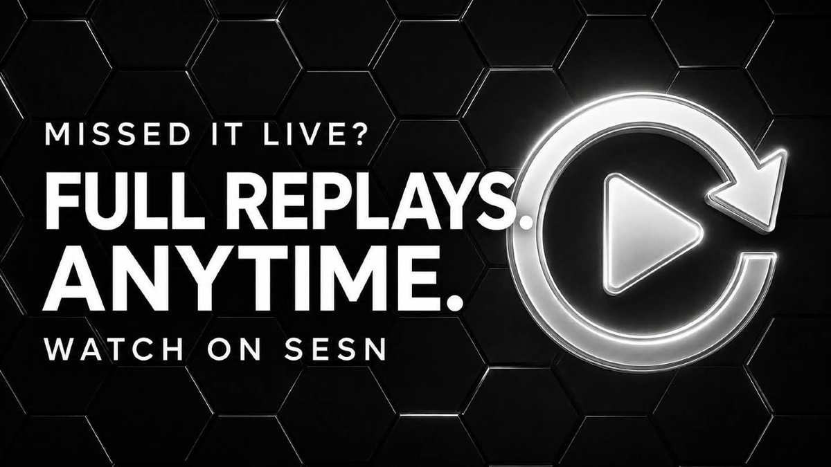 SESNsports's tweet photo. Missed the action live? Rewatch full archived games anytime on SESN- from unforgettable finishes to the moments you want to see again 🎥⏪

Watch now: https://t.co/iC9cbZDmGR

#Sports #Highlights https://t.co/wsGTLzq9po