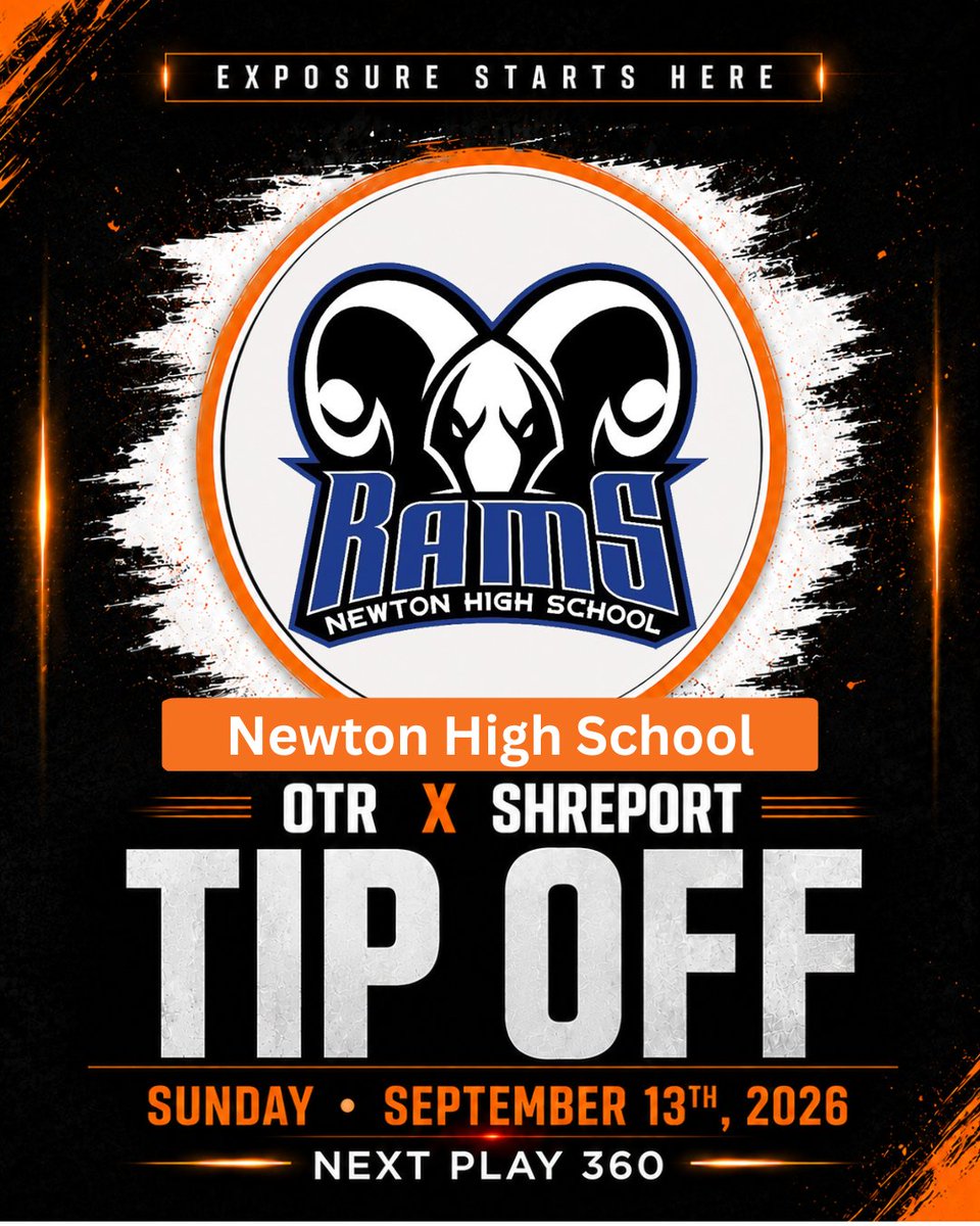 SHReport's tweet photo. On The Radar Hoops Fall Tip Off
🗓️Sunday September 13th
📍Next Play 360

@NewtonRamsHoops  will be there!!!

-30+ Teams Participated last year w/ multiple major media outlets in attendance!

HS Coaches Register your team here:
https://t.co/rHAAMgaF0t https://t.co/pdNkcVbggk