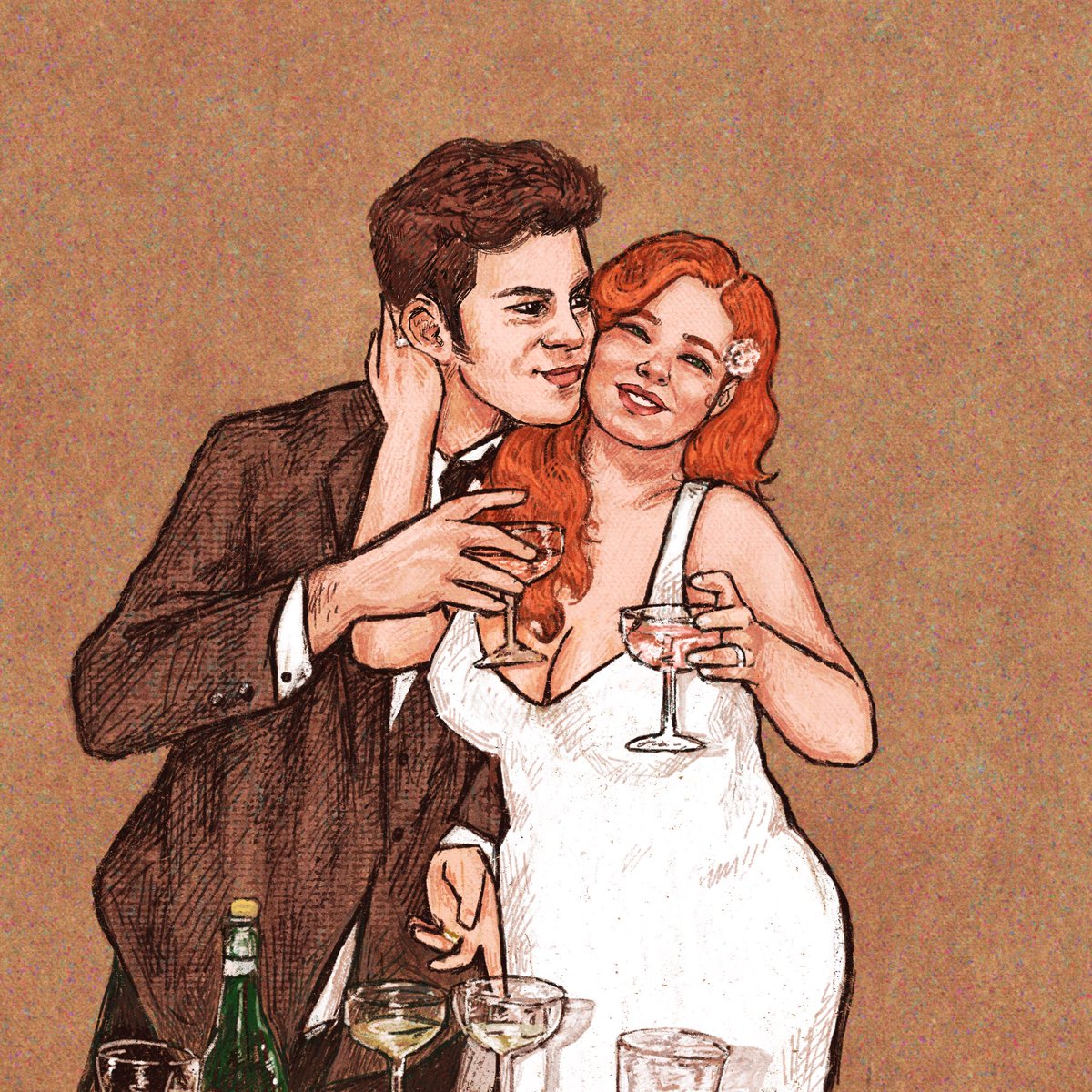 gregsnders's tweet photo. modern wedding polin au for #polinverse2026 #polinverse 

commission by lovely @bluelipsaoty 🤍 https://t.co/CNRYupCGtV