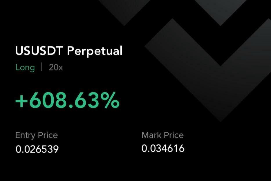 0xPella's tweet photo. #US/USDT 💥💥

Profit: +608.63%🤑 https://t.co/cwqoSAV4Wg