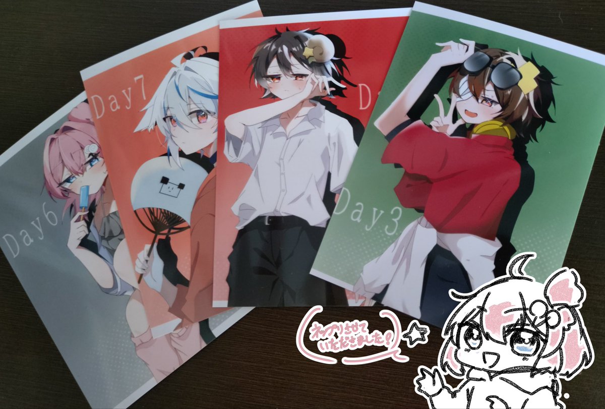 taruta_0716's tweet photo. @Mochi_0v0_Milk 
ネットプリントさせていただきました。
素敵なイラストをお迎えできて嬉しいです✨ https://t.co/DE7okmiT4H
