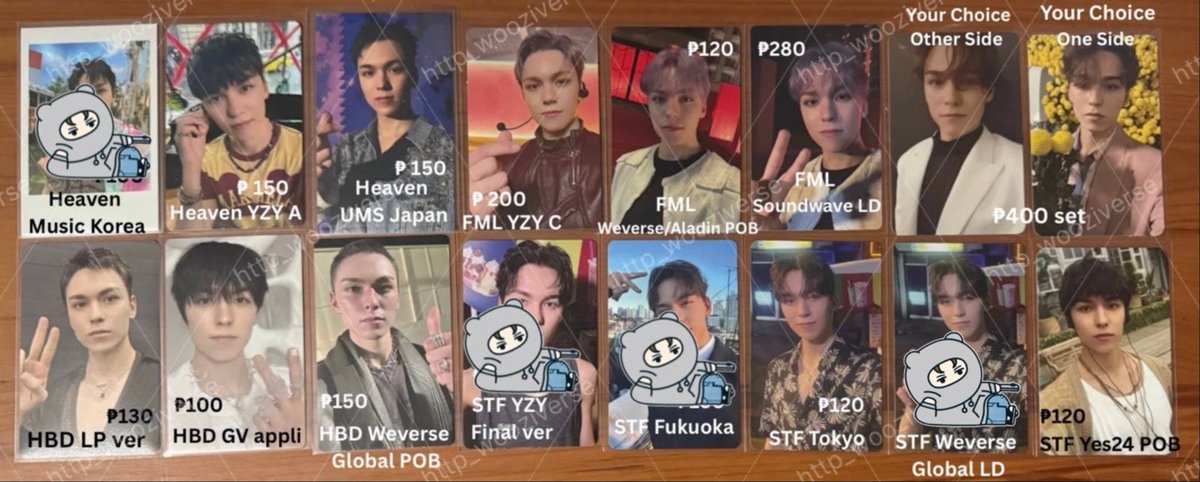 http_wooziverse's tweet photo. WTS LFB Vernon Assorted photocards

₱ on pic
x sensi, impatient
₱1k+ can dop for 1 mo w 20% nrdp
j&amp;t / SDD
Gotyme/ Gcash

stamp rally right here follow shohikigen 17irh gameboi fml fts stf sector17 s17 heaven dangwa hbd happy burst day pol prince home follow again cinema https://t.co/VIn5EcNs1X