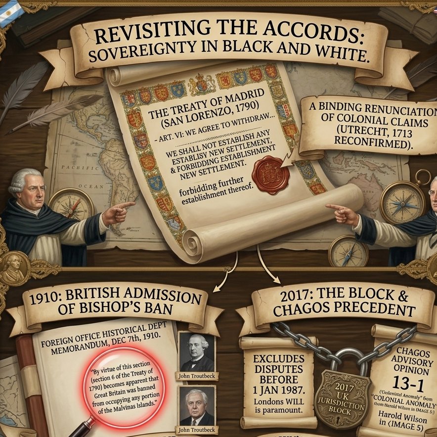 DaiuRubin's tweet photo. @olizar Londres nunca administró las Islas. Sin gobernadores, sin legislación, siquiera inscritas entre sus dominios por firmar el Pacto de Utrecht 1713, Nootka Sound 1790. Además de haberse retirado en 1774 de Isla Trinidad  por el acuerdo Masserano-Rochford/North/Chantham. https://t.co/gJARiyaV6y