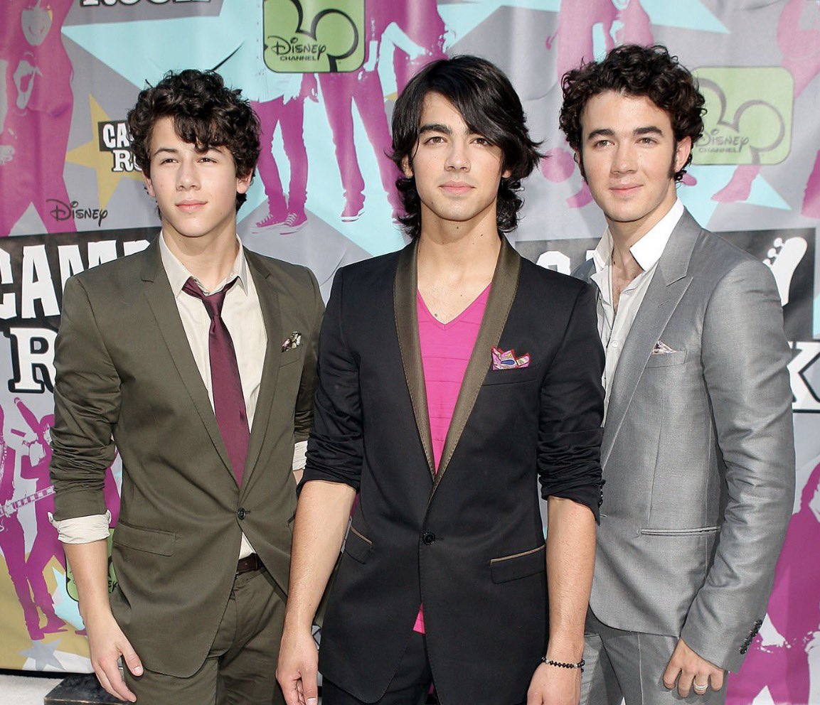 Jonas_DailyNews's tweet photo. Jonas Brothers at the premieres of Camp Rock (2008), Camp Rock 2 (2010) &amp; Camp Rock 3 (2026) https://t.co/9XPtEiqdj3