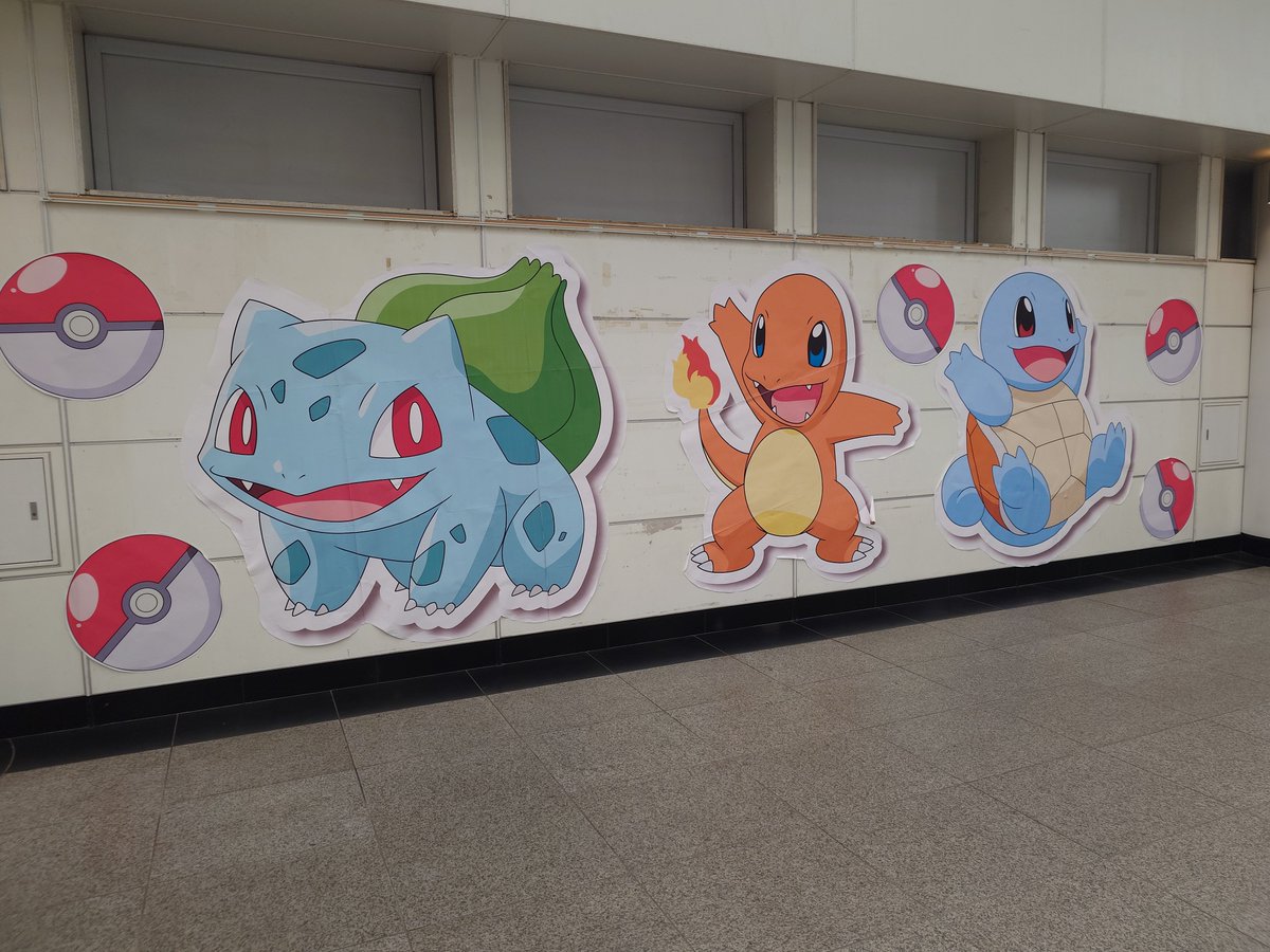 jut6524's tweet photo. 初代御三家いた
写真撮った直後にめっちゃ興奮してるちびっ子現れたの良かったw https://t.co/qQS1pGe5Mz