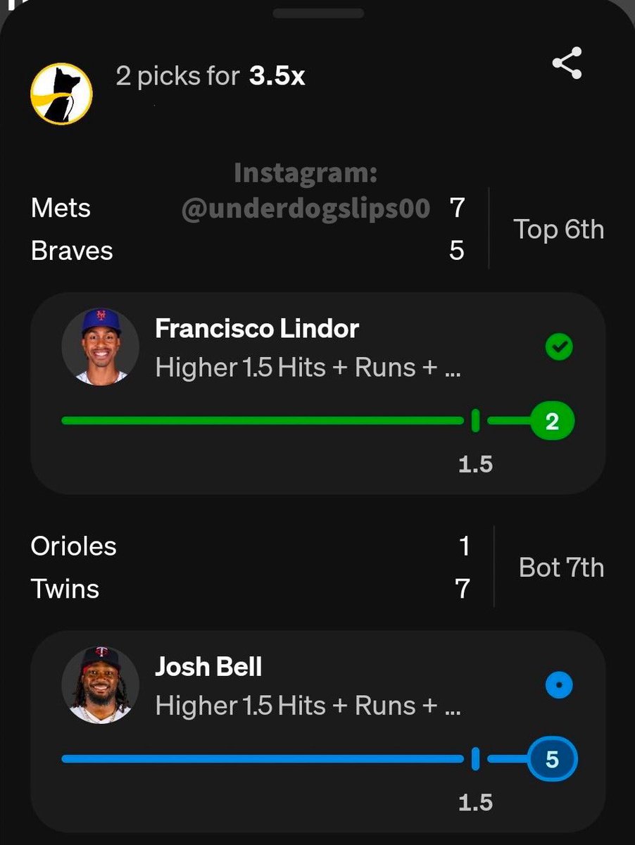 underdogslips00's tweet photo. CASH IT✅💰🔥

⚡️ DM TO JOIN THE WINNING TEAM

#PrizePicks #GamblingTwitter #NBAPicks #UnderdogFantasy #DFS #draftkings    #nfl #SportsBetting #fanduel  #NBA #mlb #esports #sleepr #sportsbook #football #NBAProps #picks #freepicks #fliff #dabble #underdog #underdogfantasypicks https://t.co/jthNXNZvuZ