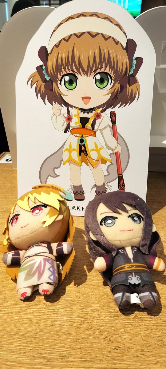 firisu83's tweet photo. 2回目テイルズコラボカフェ✨️
レイアが目の前にいるお席で興奮✨️
ありがとう！！笑 https://t.co/gFlcCOrx5I