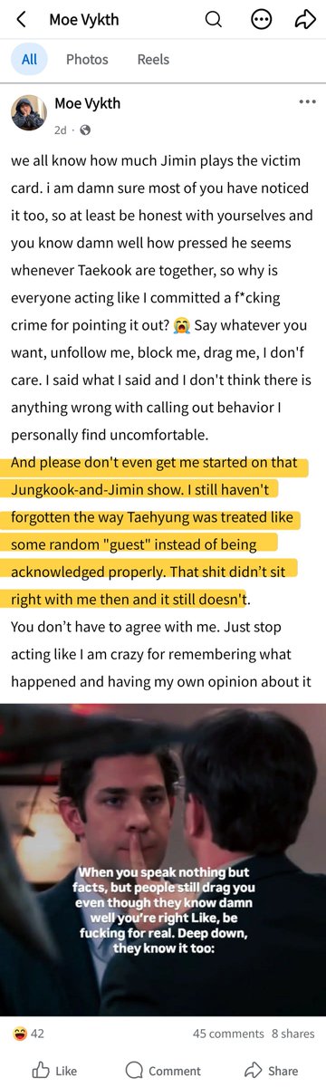 kookmidoll's tweet photo. lmfaoooo you can tell how envious and jealous these grandmas are of jimin and are you sure 😭 taehyung WAS a guest on ays. that isn't a drag lol https://t.co/UkrFJtQsMc