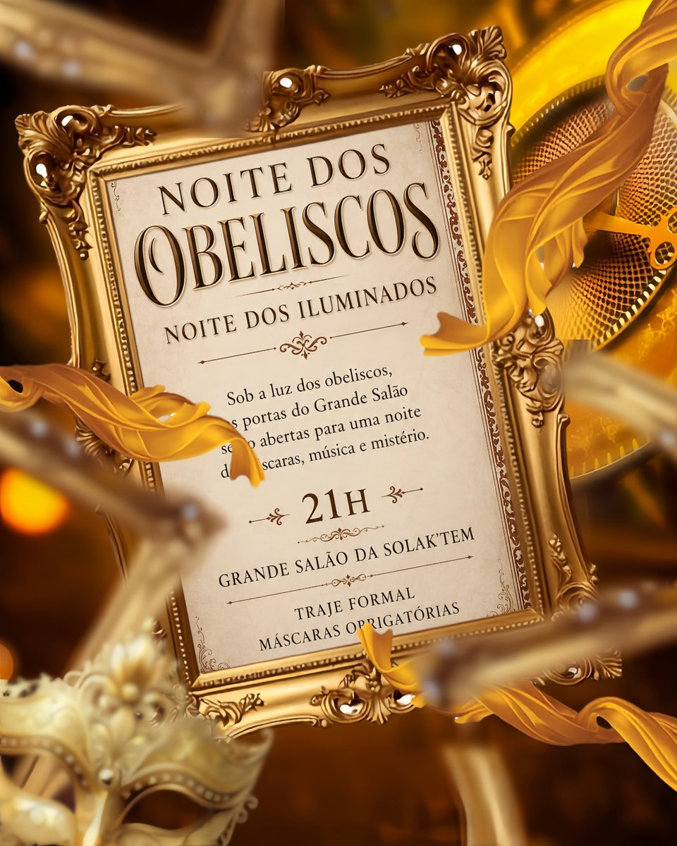 DWSRPG's tweet photo. ⠀
⠀⠀⠀⠀୧˙˖🥂ꫂ 𝓢.ob α luz dos obelıscos
⠀⠀⠀⠀todos os poderes encontrαm ✶
⠀⠀⠀⠀seu lugαr᎓ 𝐁αıle dos 𝐈lumınαdos
⠀ https://t.co/jCfSMtDMCG