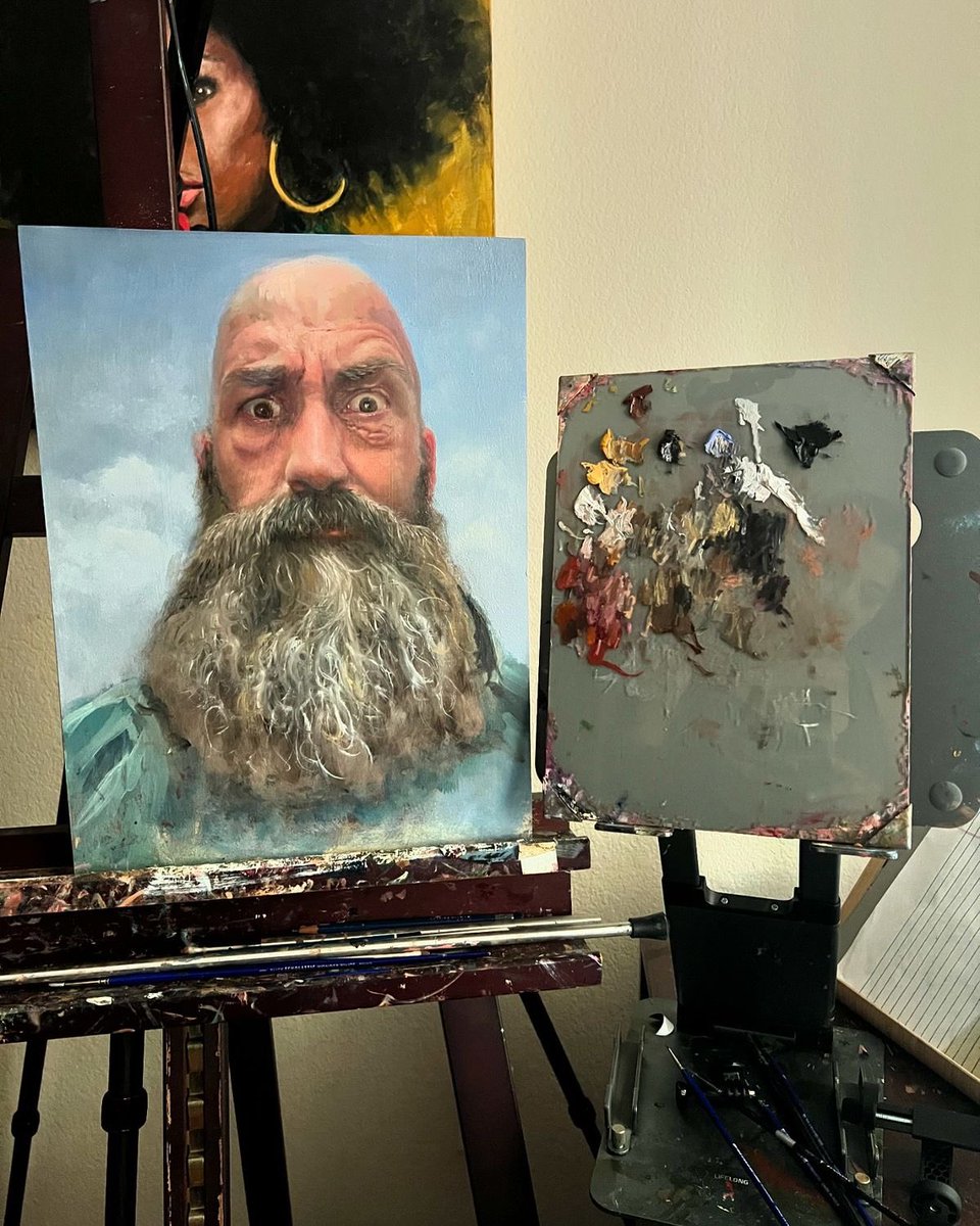 maddy_Derrick's tweet photo. Mural , facial expressions project 🥰 https://t.co/JQnuEjYzGs