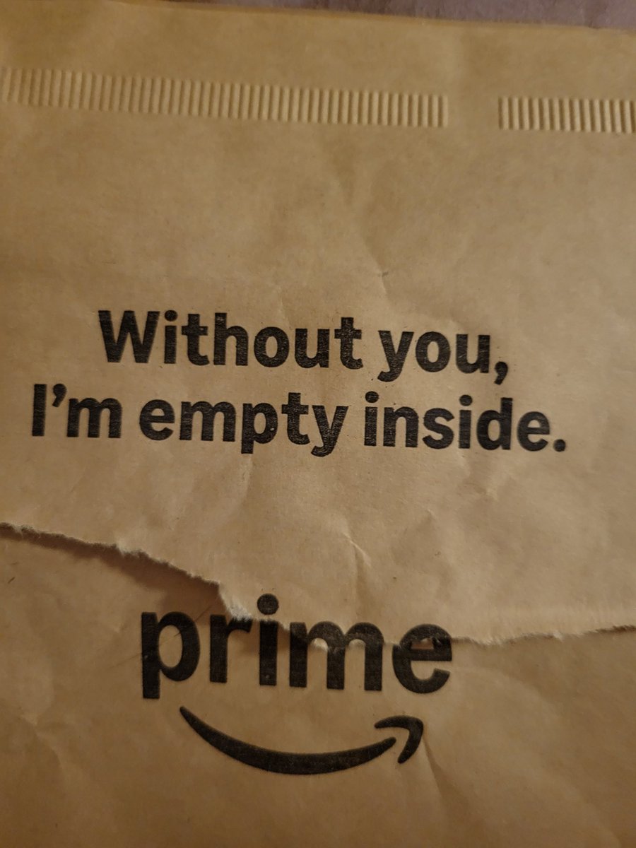 SnowBreonAD's tweet photo. Just got a package from amazon... wym by this??? I've legit never seen this before! https://t.co/9PyYKk1KLG