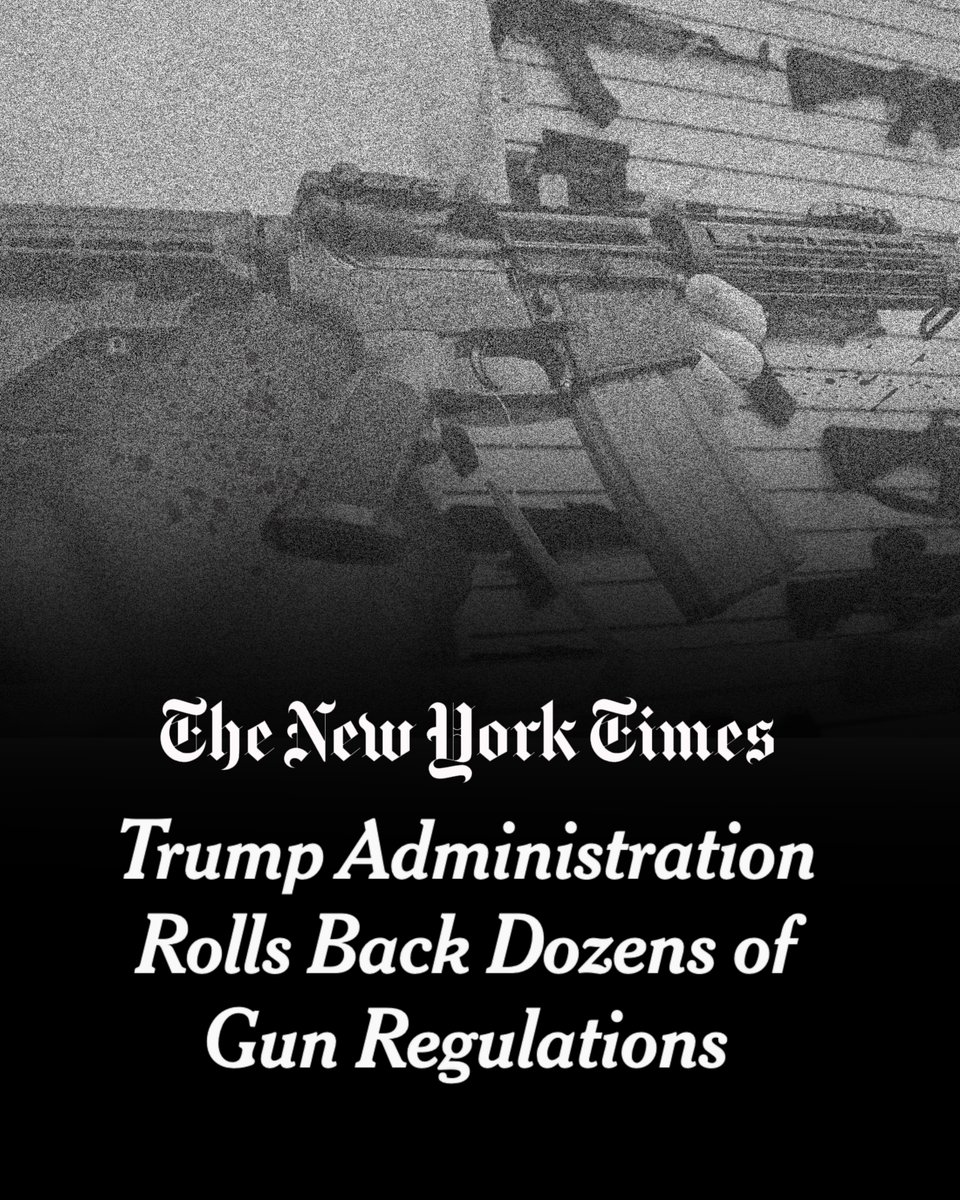 CAgovernor's tweet photo. California has proven that strong gun safety laws save lives.

The Trump Administration wants to make it easier for dangerous individuals to get guns and harder to stop gun trafficking.

We're going to fight any move that threatens our progress. https://t.co/UeGyhWtuA9