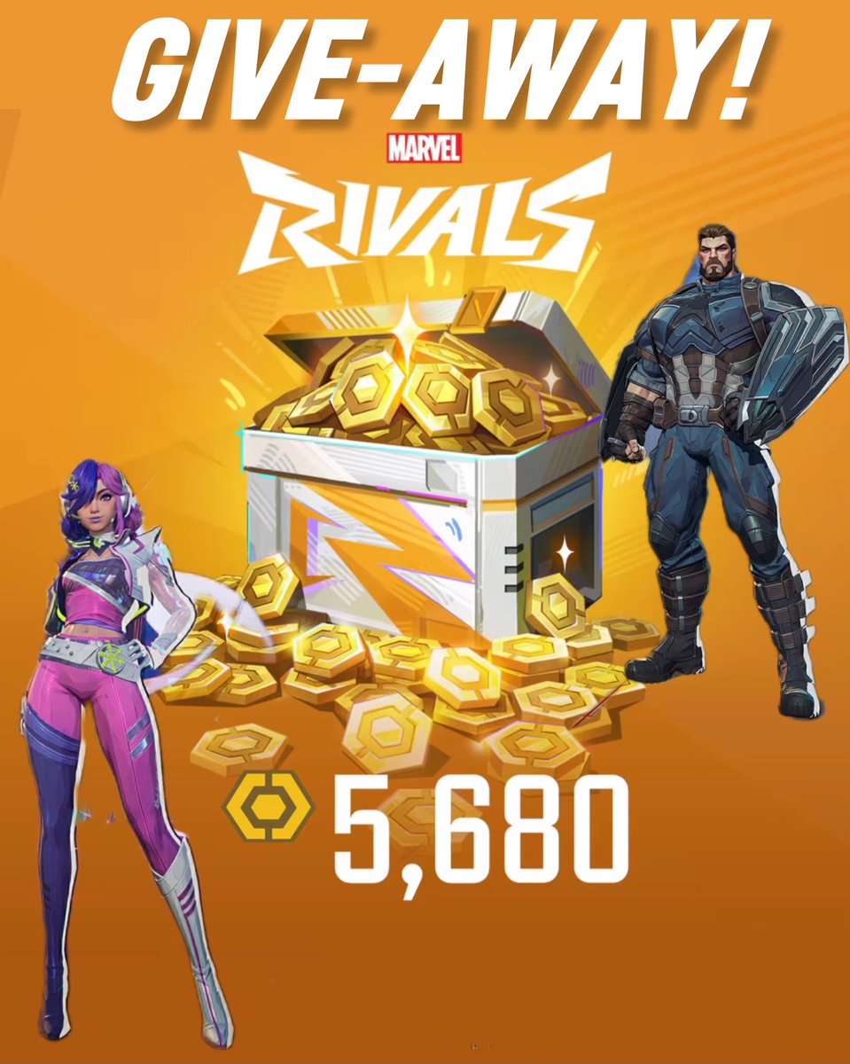 raunak_yadush's tweet photo. 🔥Marvel Rivals Lattice GIVE-AWAY🔥

🏆Prize:
1x 5,680 MarvelRivals Lattice

➡️ TO ENTER:
✅ Follow us @raunak_yadush
✅ Like &amp; RT this post
✅Comment your platform
🔔Turn on Notifications

⏰Giveaway ends in 5 days! All platforms and regions can participate. https://t.co/JEyhOHnBNi