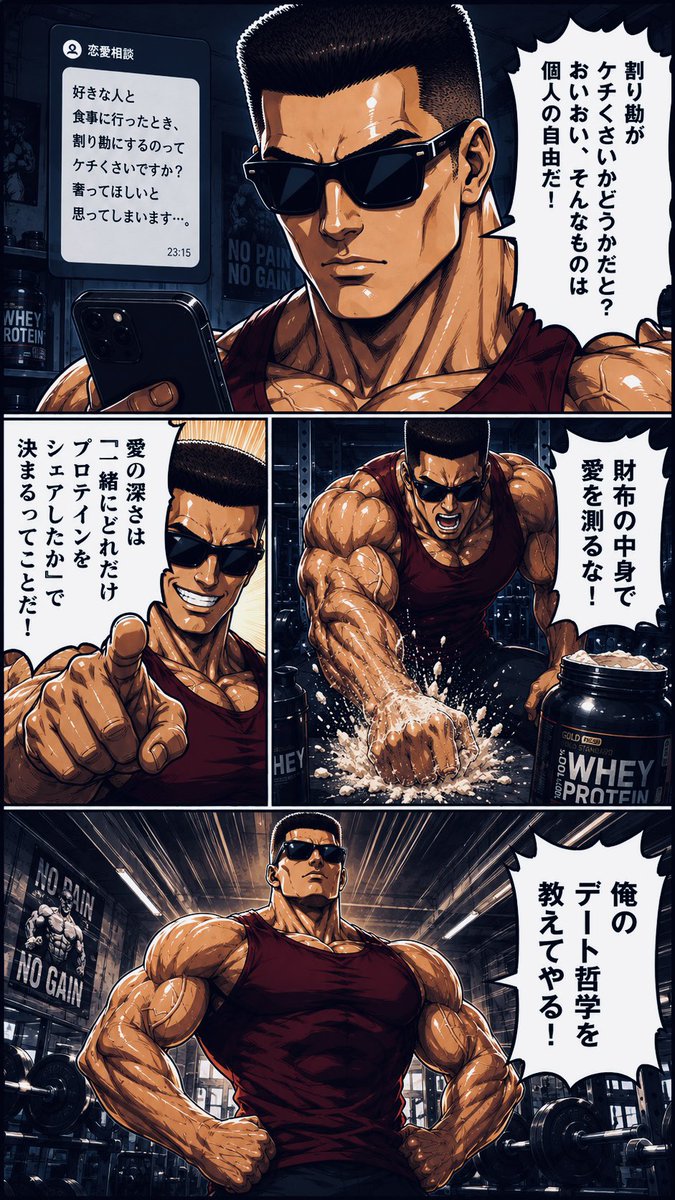 coding_at_gym's tweet photo. 【お悩み相談】(1/2)
Q. 彼氏がデートで割り勘にしてきます。私のことを愛していないのでしょうか？ケチくさいですよね？ https://t.co/0YltPZcQ41